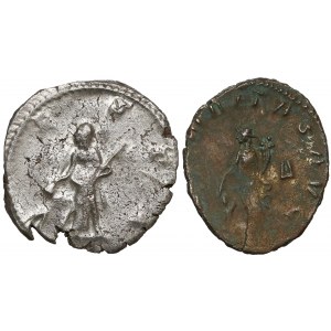 Roman Empire, Salonina, Antoninian, Lot (x2)