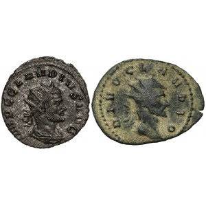 Roman Empire, Claudius II Gothicus, Lot (x2)