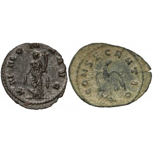 Roman Empire, Claudius II Gothicus, Lot (x2)