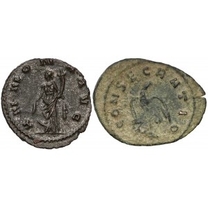 Cesarstwo Rzymskie, Klaudiusz II Gocki, Zestaw (2 szt)