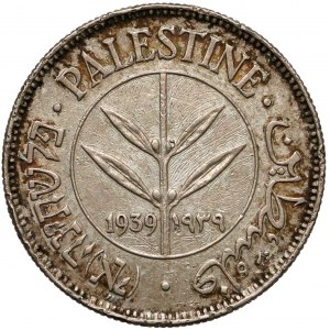 Palestine, 50 Mils 1939