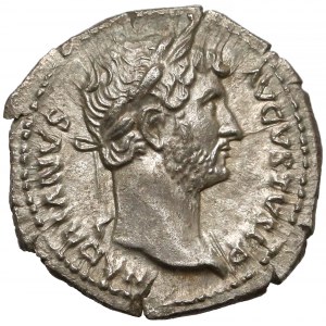 Cesarstwo Rzymskie, Hadrian Denar, Po 119 r.n.e. - Pudicita