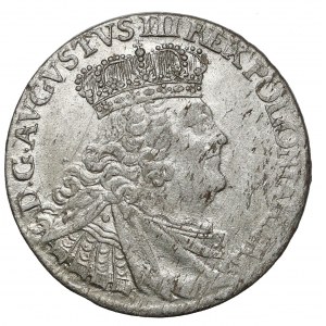 August III Sas, Szóstak Lipsk 1755 EC