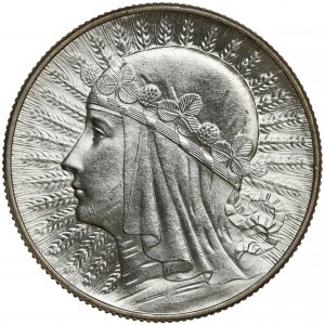 Głowa Kobiety, 5 złotych 1933