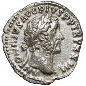 Cesarstwo Rzymskie, Antoninus Pius, Denar Rzym (159-160) - Roma