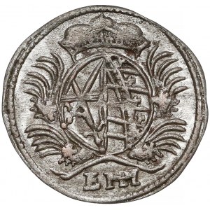 August II Mocny, 3 halerze 1696 EPH, Lipsk