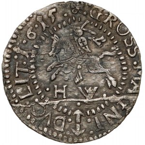Zygmunt III Waza, Grosz Wilno 1615 - błąd SIGISS