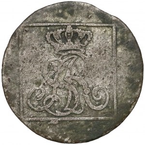 Poniatowski, Grosz srebrny 1777 E.B. - rzadki