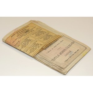 Zakłady Przemysłu Włókienniczego C. G. SCHON, 1.000 mkp 1920 - PAKIET (26szt)