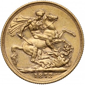 Australia, Victoria, Sovereign 1873-S, Sydney