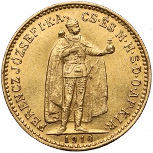 Węgry, Franciszek Józef I, 10 koron 1910 KB