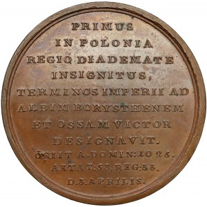 Medal SUITA KRÓLEWSKA - Bolesław Chrobry - brąz