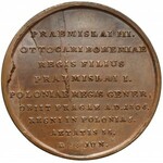 Medal SUITA KRÓLEWSKA - Wacław II Czeski - brąz