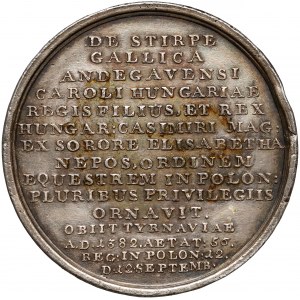 Medal SUITA KRÓLEWSKA - Ludwik Węgierski - srebro