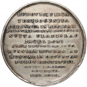 Medal SUITA KRÓLEWSKA - Jadwiga - srebro