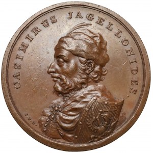 Medal SUITA KRÓLEWSKA - Kazimierz Jagiellończyk - brąz