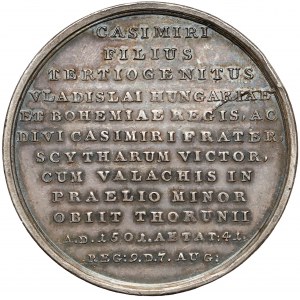 Medal SUITA KRÓLEWSKA - Jan Olbracht - srebro