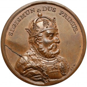 Medal SUITA KRÓLEWSKA - Zygmunt I Stary - brąz