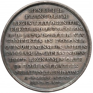 Medal SUITA KRÓLEWSKA - Henryk Walezy - srebro