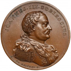 Medal SUITA KRÓLEWSKA - Jan III Sobieski - brąz