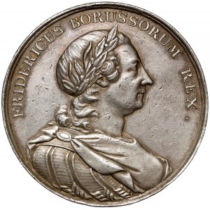 Prusy, Fryderyk II, Medal Pierwszy rozbiór Polski 1772 r. (53mm)