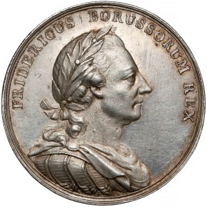 Prusy, Fryderyk II, Medal Pierwszy rozbiór Polski 1772 r. (43mm)