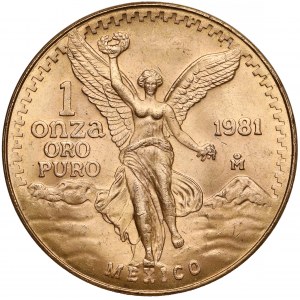 Meksyk, Libertad 1981 = 1 onza oro pura
