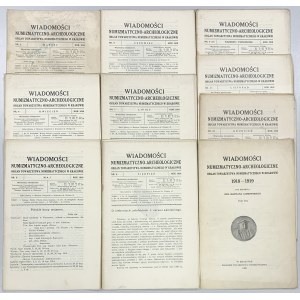 WNA 1918 zeszyty 3-12 (9szt)