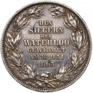 Niemcy, Hanower, Talar 1865 - zwycięstwo pod Waterloo