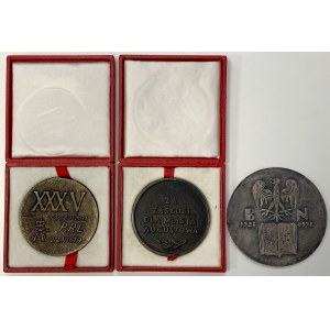 PRL Zestaw Medali Lokalnych (3 szt)