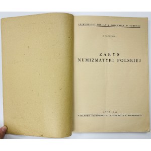 Zarys numizmatyki polskiej, Gumowski 1952