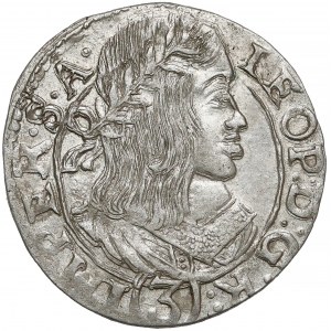 Bohemia, Leopold I, 3 Kreuzer 1660, Kutna Hora
