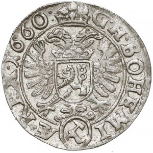 Czechy, Leopold I, 3 krajcary 1660, Kutna Hora