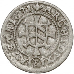 Śląsk, Ferdynand III, 1 krajcar 1631 HP, Kłodzko