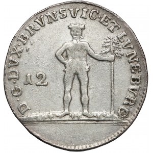 Niemcy, Brunszwik, Karol Wilhelm, 12 groszy maryjnych 1784