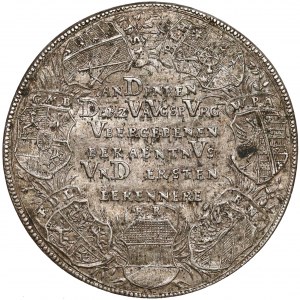 Niemcy, Norymberga, Medal na 200-lecie Konfesji Augsburskiej 1730