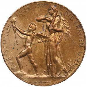 Niemcy, Medal - 100. rocznica śmierci Friedricha Schillera 1905 (S. Schwartz)