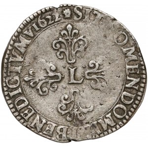 Francja, Ludwik XIII, 1/2 franka 1622-M