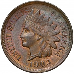 USA, 1 cent 1903 - Indian Head