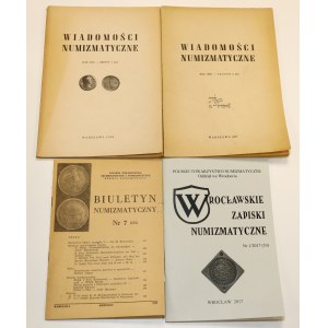 Przeglądy Numizmatyczne (36) + inne czasopisma (4)