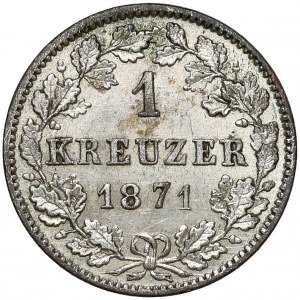 Niemcy, Wirtembergia, Karol I, Krajcar 1871
