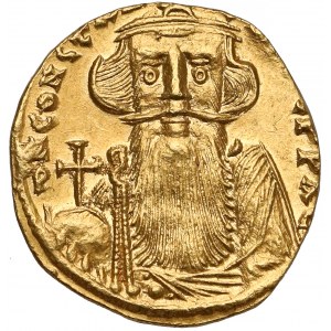 Bizancjum, Konstans II (641-668), Solidus Konstantynopol