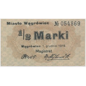 Wągrówiec, 1/2 marki 1919