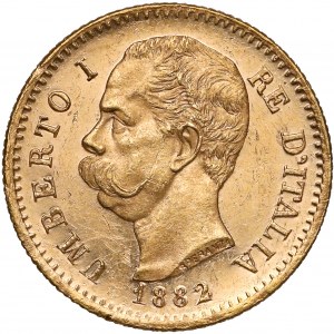 Italy, Umberto I, 20 Lire 1882