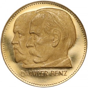 Niemcy, złoty Medal 75-lecie Daimler Benz 1961 r.