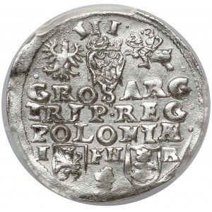 Zygmunt III Waza, Trojak Poznań - bez daty - rzadki