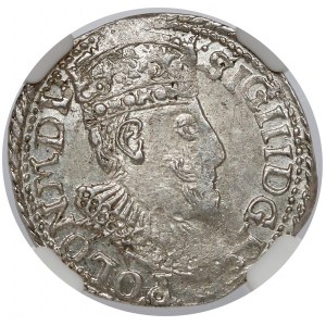 Zygmunt III Waza, Trojak Olkusz 1598 - bardzo ładny