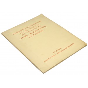 Katalog aukcji kolekcji Michailovitscha - Medale i monety rosyjskie - 1939 r.