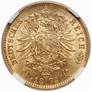 Niemcy, Prusy, Wilhelm I, 10 marek 1873-A