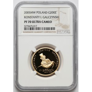 200 złotych 2005 Konstanty Ildefons Gałczyński